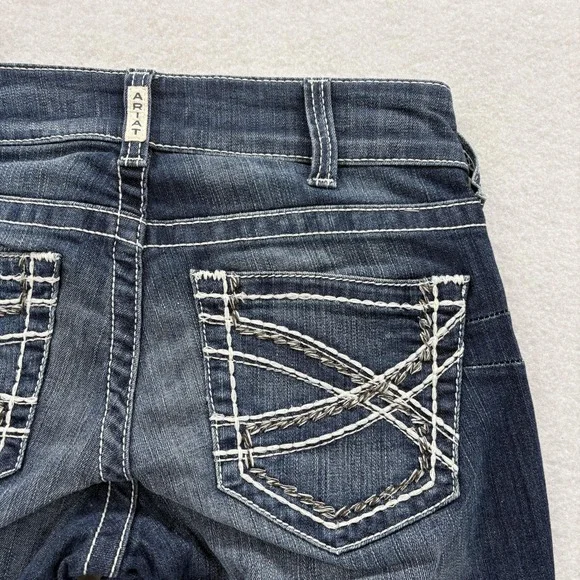 Women's ARIAT Blue Jeans - 28S - Picture 13 of 15